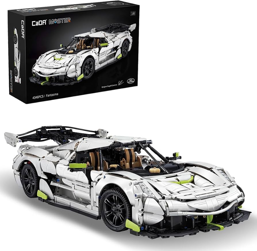 Amazon.com: CaDA Master Fantasma Sports Car Building Set, C61048W